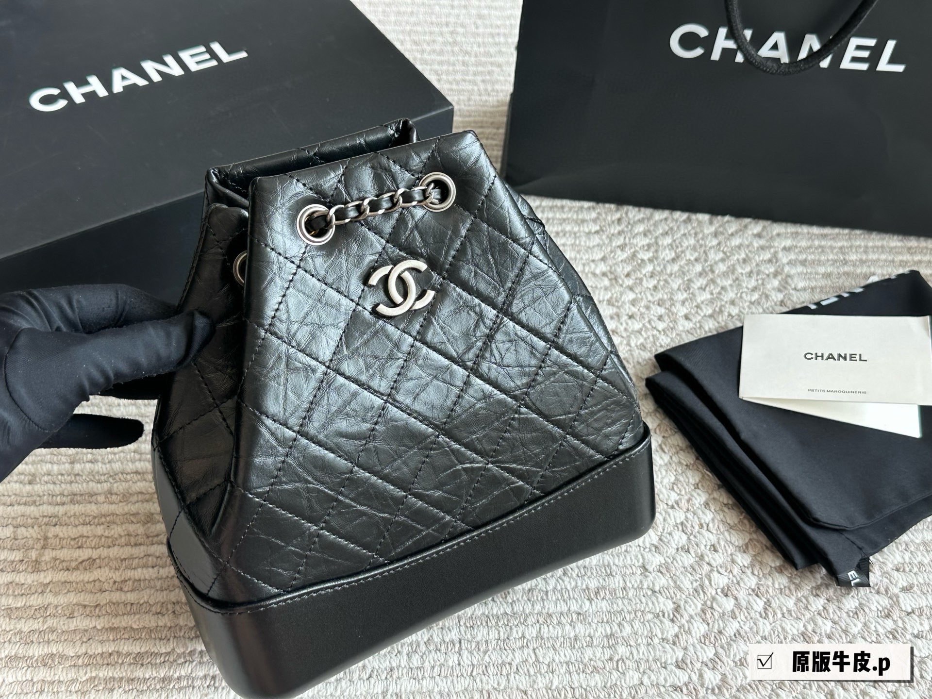 Chanel Gabrielle Hobo Backpack - cnluxepick