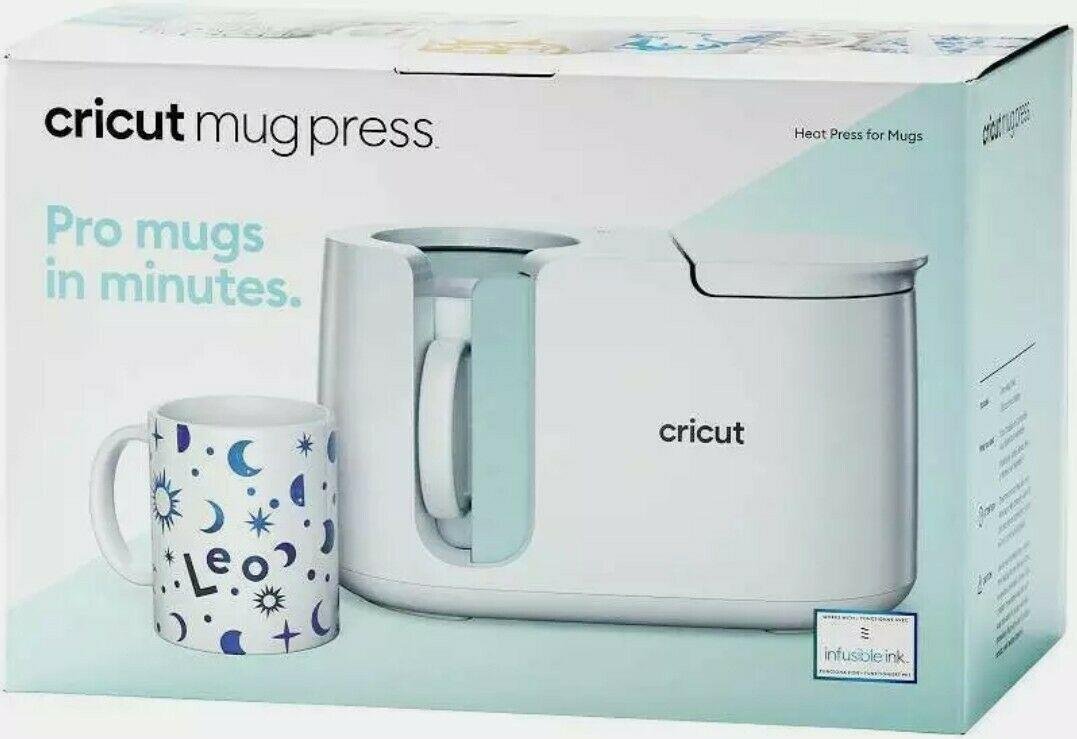 cricut-Mug Press Machine, Infusible Ink Sheets, DIY Mugs, Designs Bundle
