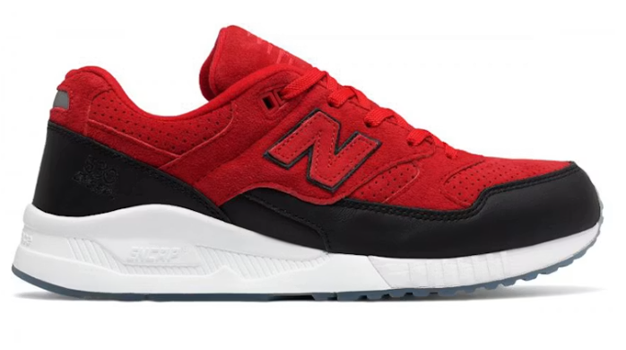 New Balance 530 Suede Red Black M530CBB Casual Running Shoes