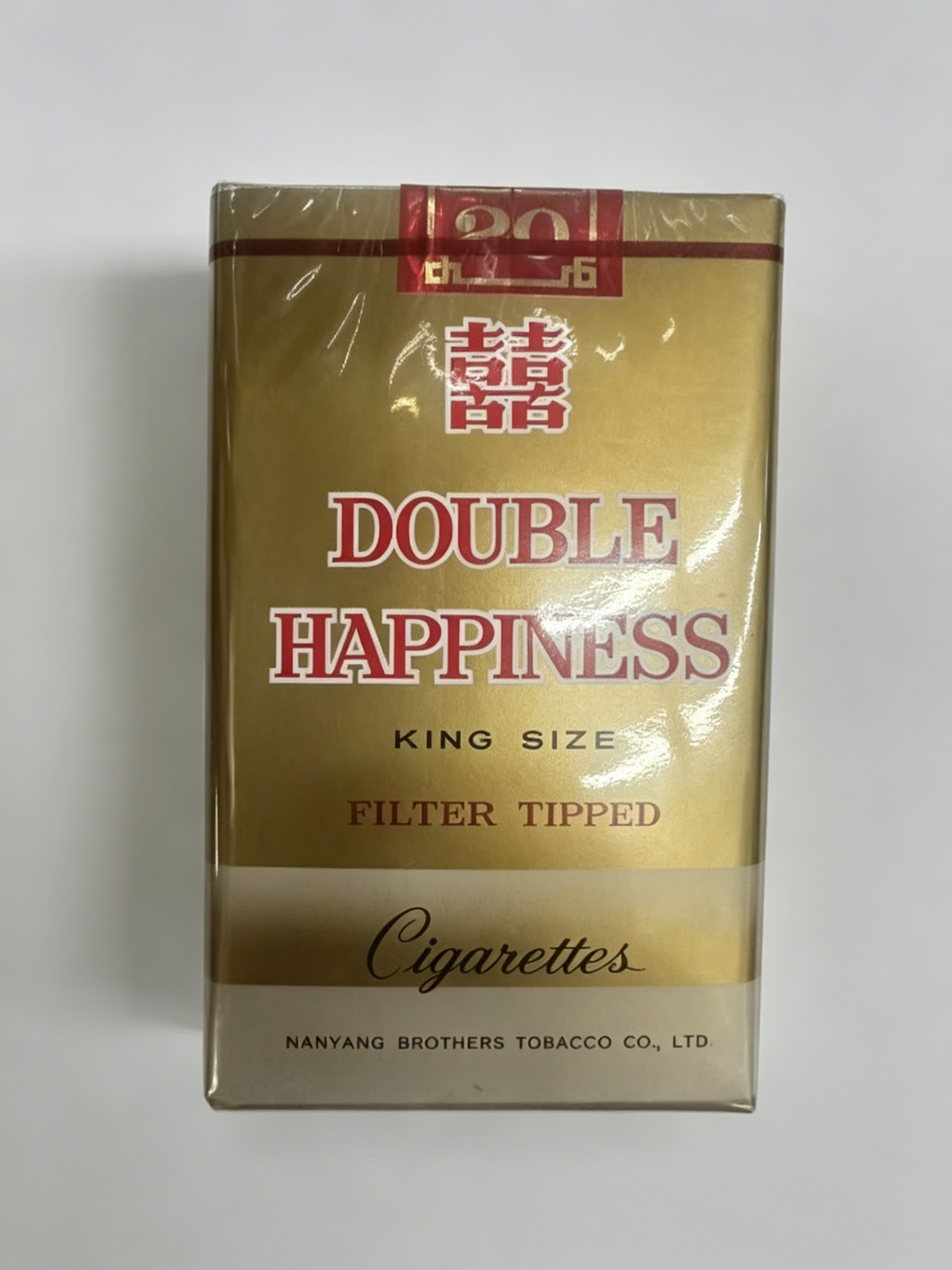 Double Happiness King Size Filter Tipped Cigarettes