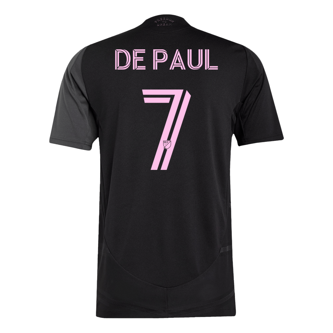 DE PAUL #7 Inter Miami CF Away Soccer Jersey 2025