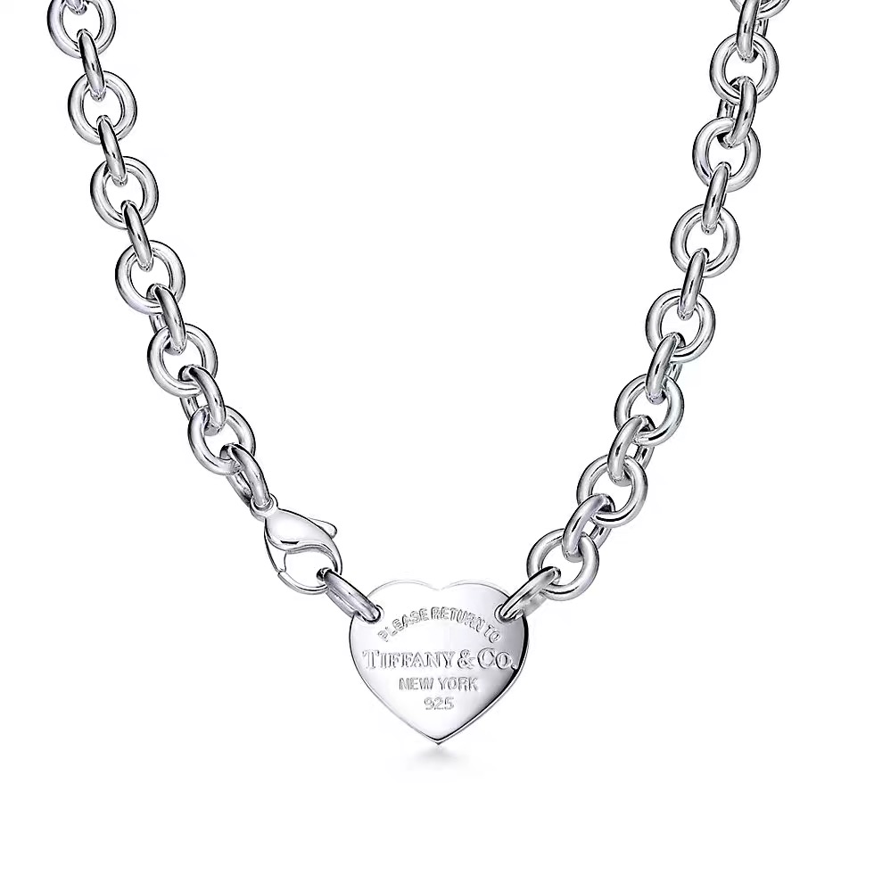 New Tiffany necklace for couples same style trendy and versatile - cnluxepick