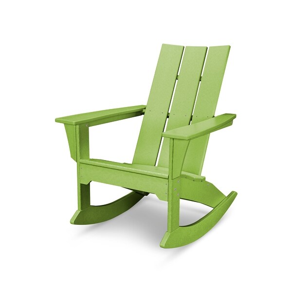 POLYWOOD Modern Adirondack Rocker