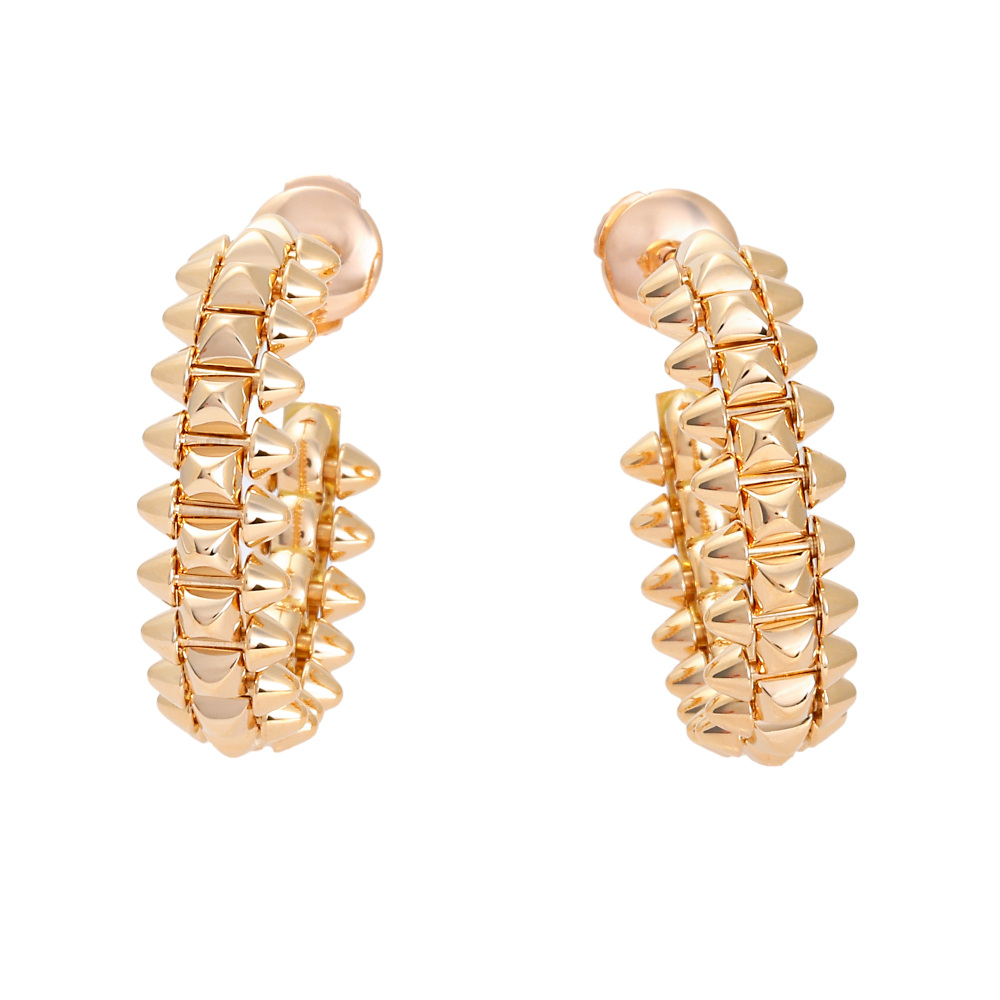 Cartier Crash Do Sm Earrings 18K Rose Gold B8301415