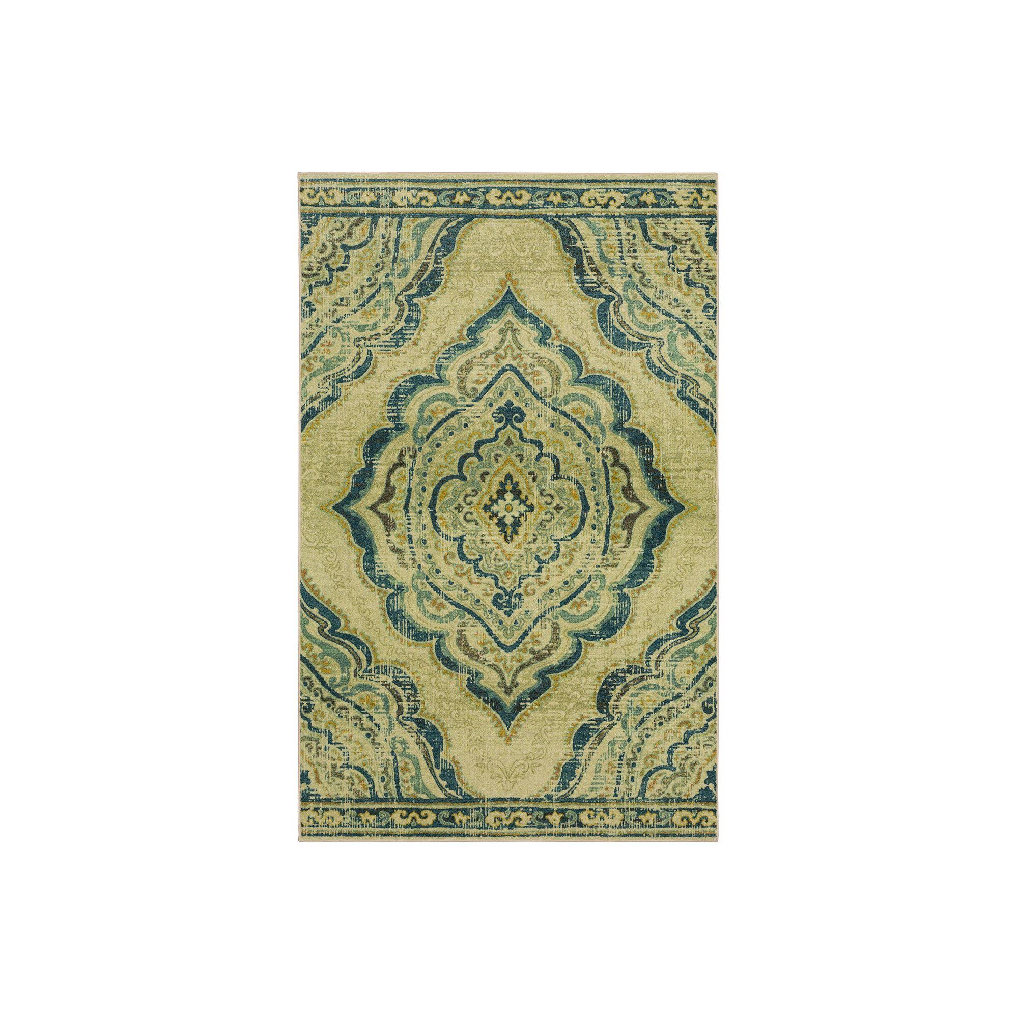 Mohawk Home 2&6x22 x 6& Prismatic Eastern Heights Runner in Blue