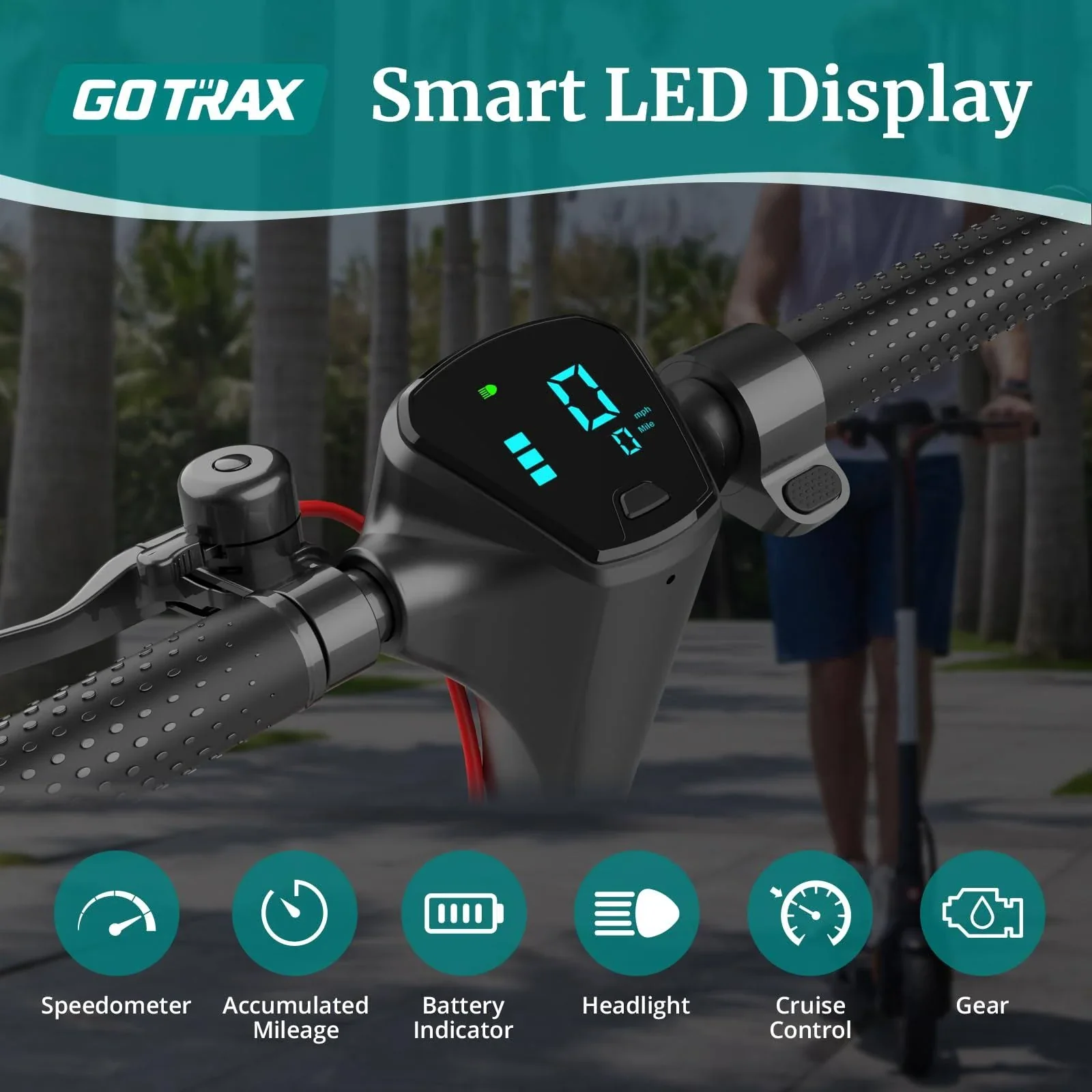 Apex Max Electric Scooter - GOTRAX.com