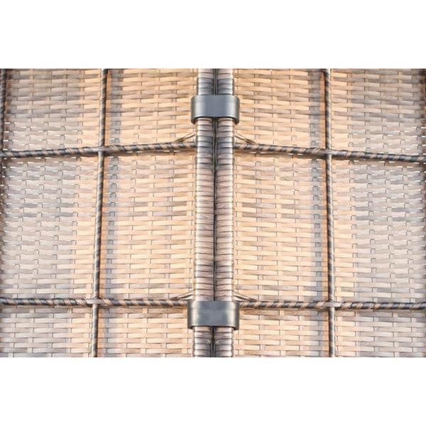 Living Source International Lucca 9piece Cup Table Fire Pit Sectional