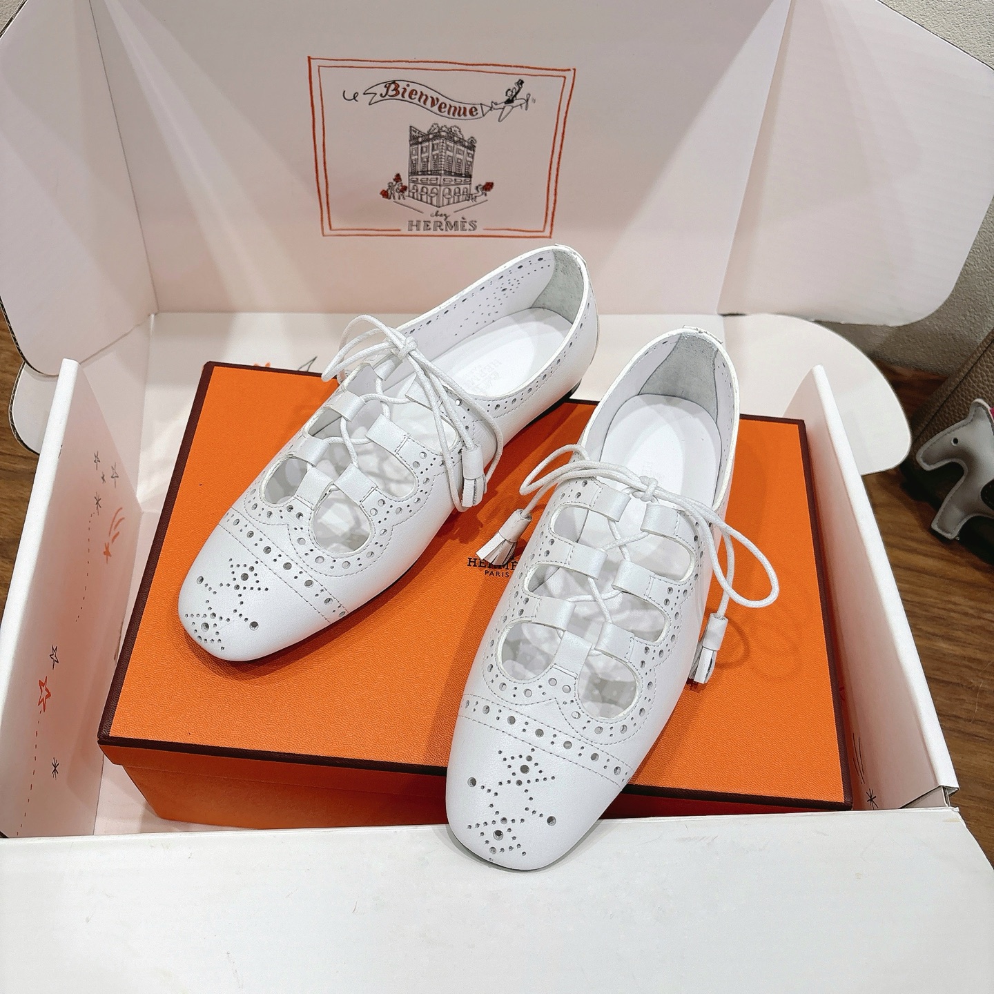 Hermes flat sandals - cnluxepick
