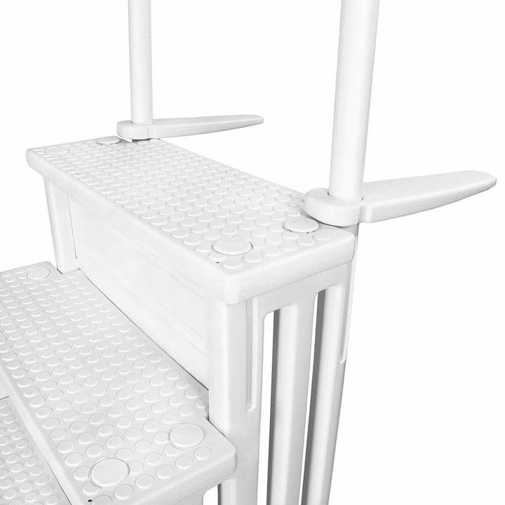 above-Ground Swimming Pool Ladder Heavy Duty Step System Entry non slippery