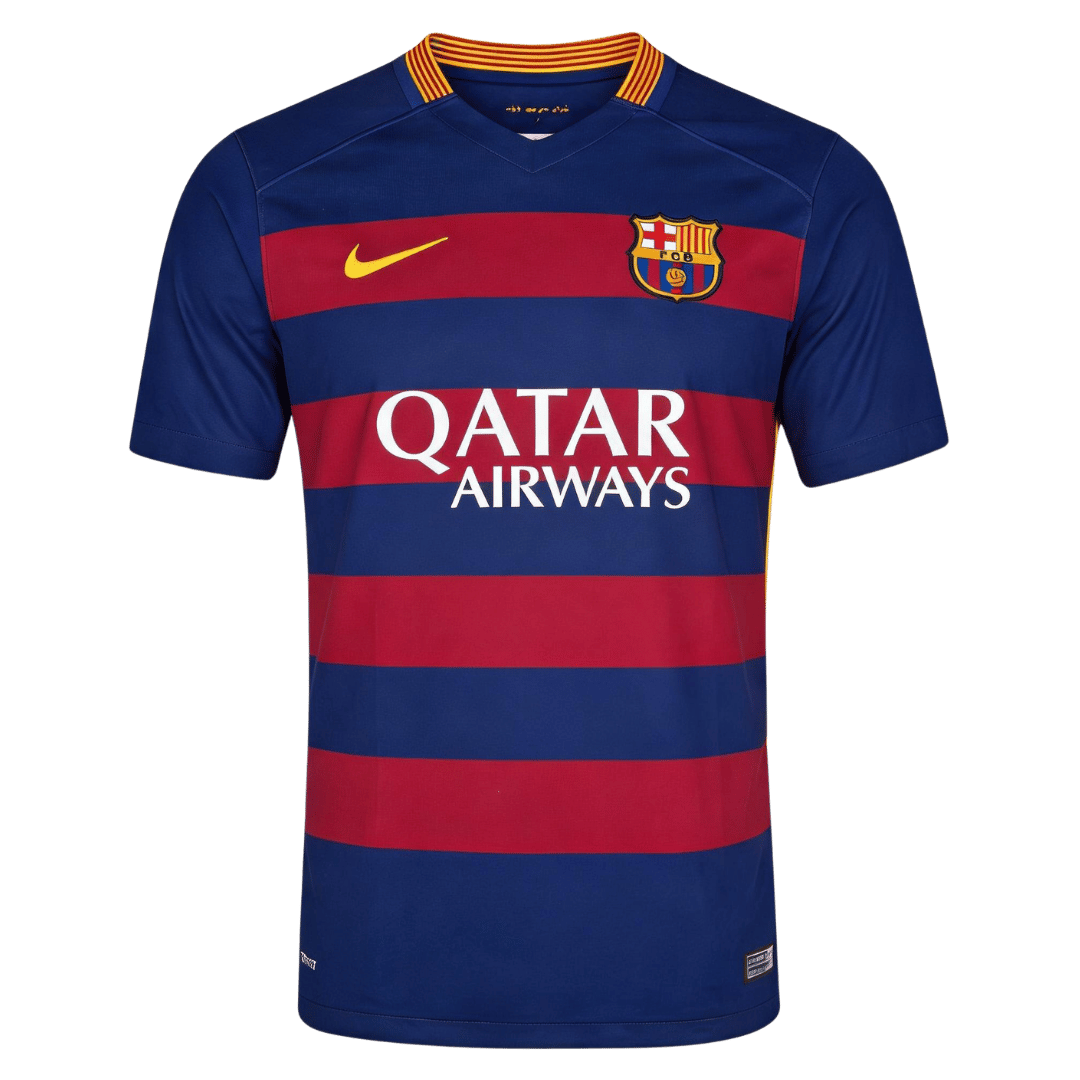 Retro Soccer Jersey Barcelona Home 2015/16