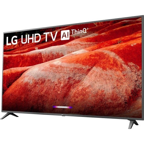 LG 82UM8070PUA 82 4K HDR LED TV (2019) AI ThinQ with Deco Gear Soundbar Bundle
