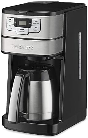 Coffee Center Grind and Brew Plus, Built-in Coffee Grinder, Coffeemaker and Single-Serve Brewer with 6oz, 8oz and 10oz Serving Size, Black