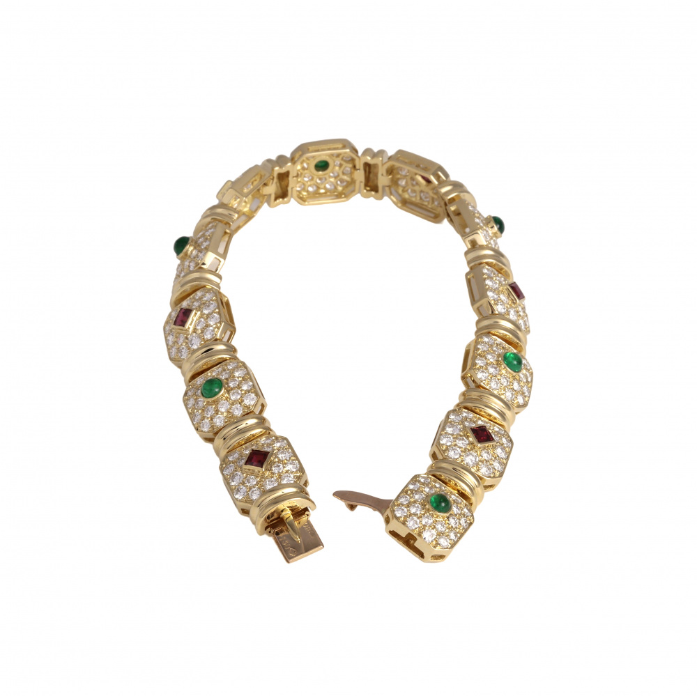 Van Cleef & Arpels K18YG Yellow Gold Bracelet