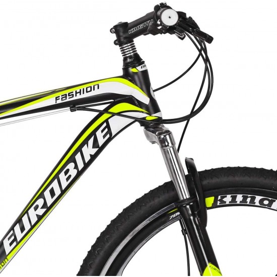 X1 Mountain Bike 17 Inch Steel Frame 21 Speed 27.5 Inch K Wheel Mountain Bicycle Blackyellow