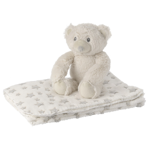 Topomini Plüschteddy mit Decke