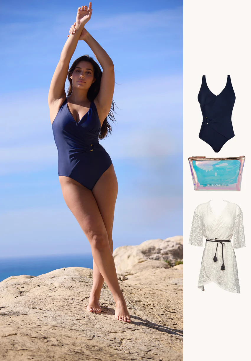Ensemble maillot 1 pièce Kelaa avec tunique et trousse