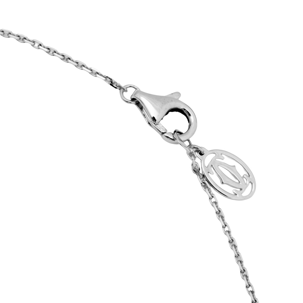 Cartier Gallantry Necklace 18K White Gold Diamond N7424168