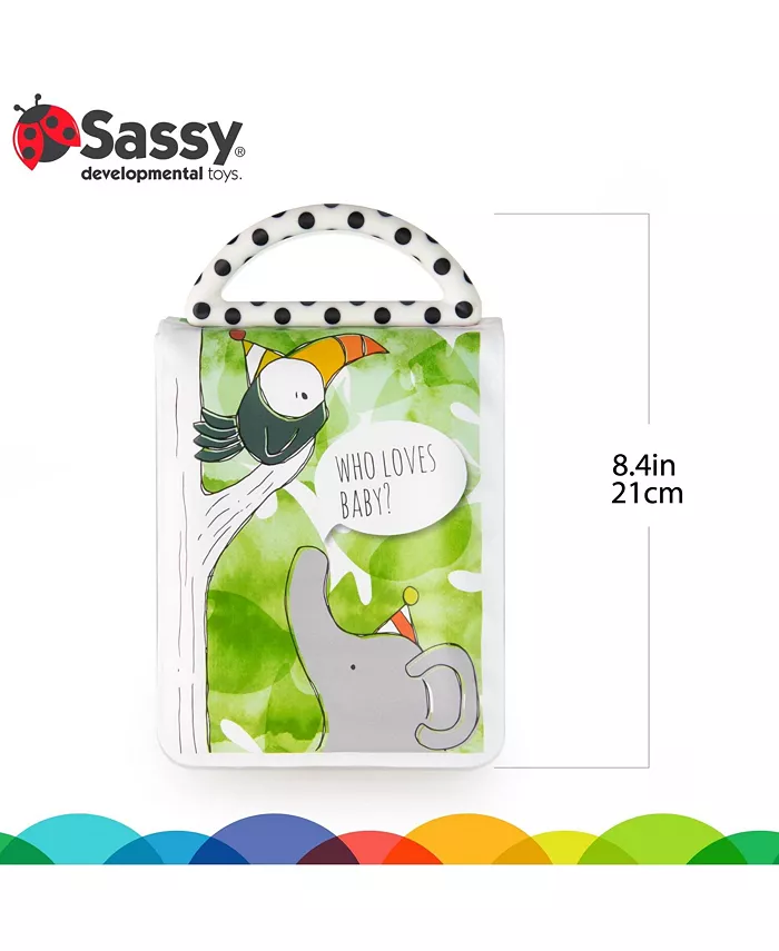 Sassy Baby Sassy Soft Look Book Baby Photo Album, Holds 6 Photos