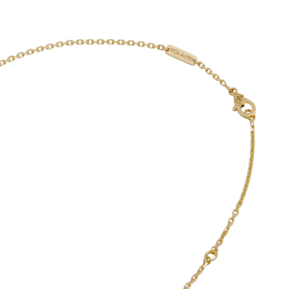 Van Cleef & Arpels Fauna de Papillon Necklace 18K Yellow Gold Diamond VCARP3DP00