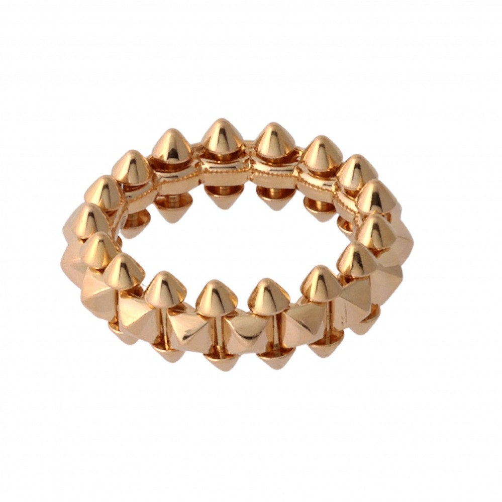 Cartier Crash Mm Ring 18K Rose Gold B4229900