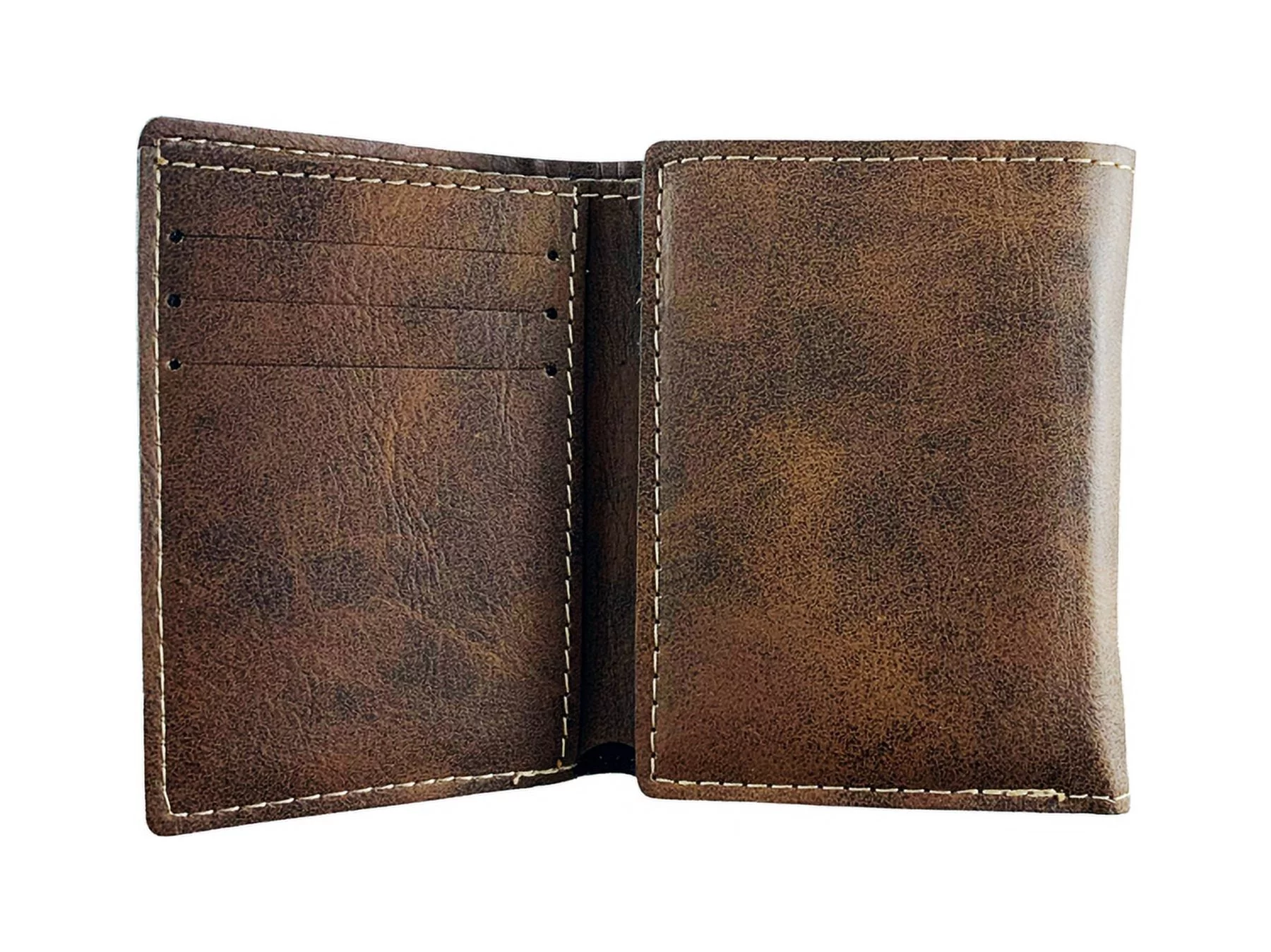 Maher Irish Coat of Arms Rustic Leather Wallet