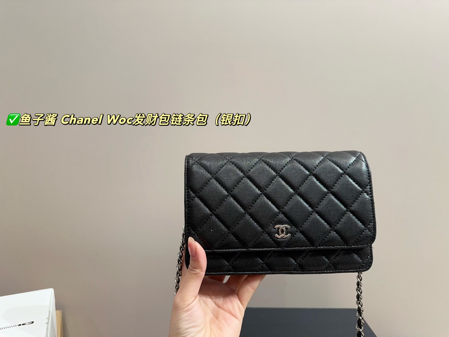 Chanel Woc fortune bag chain bag - cnluxepick