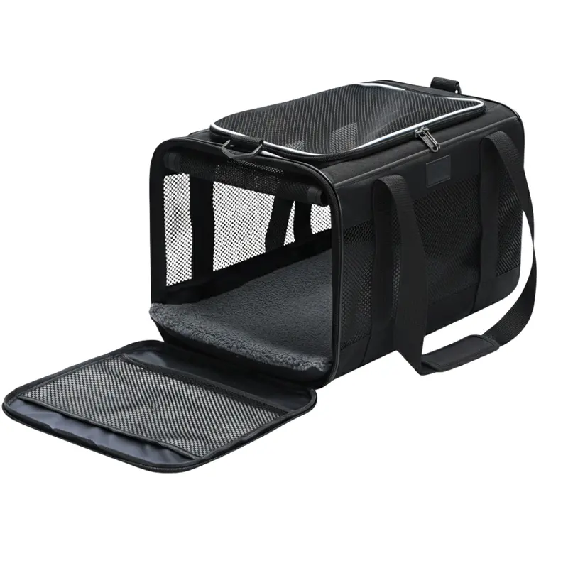 Ventilated Cat Carrier Backpack – Expandable Compartment and UV-Blocking Shade Cover