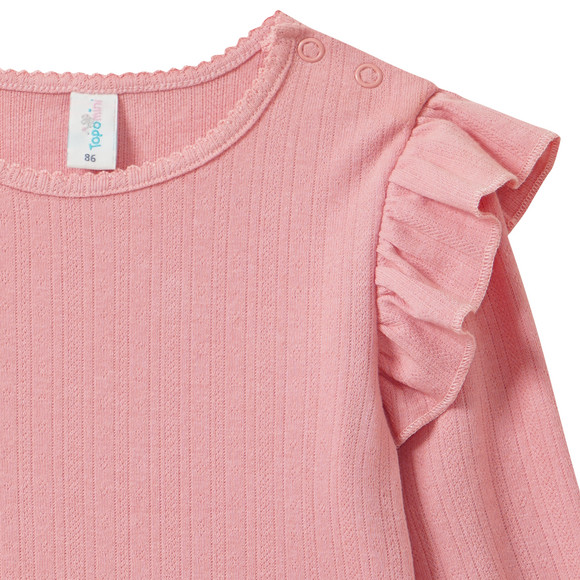 Topomini Baby Langarmshirt mit Volants