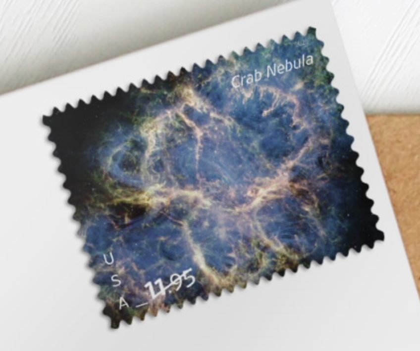 Crab Nebula 2026 - 1 Sheet / 4 Pcs