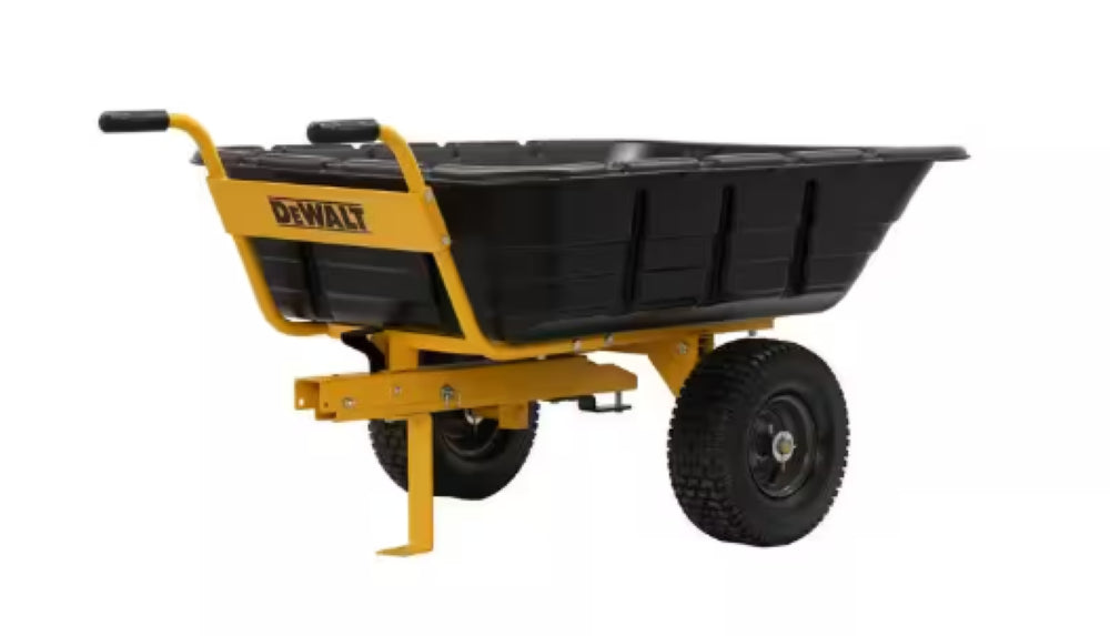 DEWALT Combo Towable Cart Wheelbarrow 800lb/10 Cu Ft DXTB0573