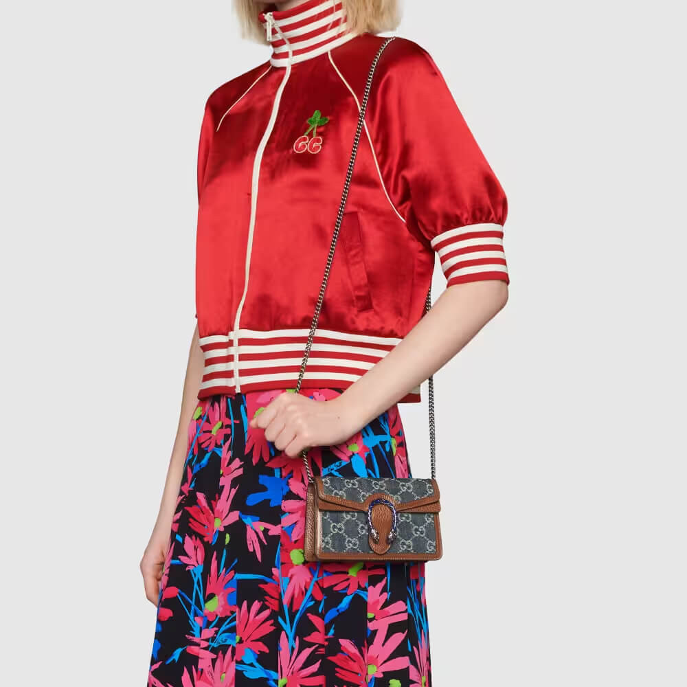 Gucci Dionysus Super Mini Bag in Denim
