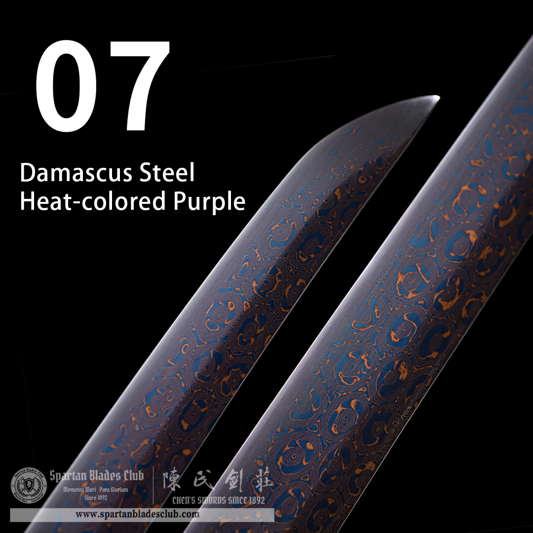 Custom Your Katana | Damascus Steel | Spartan Blades Club | CHEN'S SWORDS 1892 - Spartan Blades Club - 陳氏劍莊1892