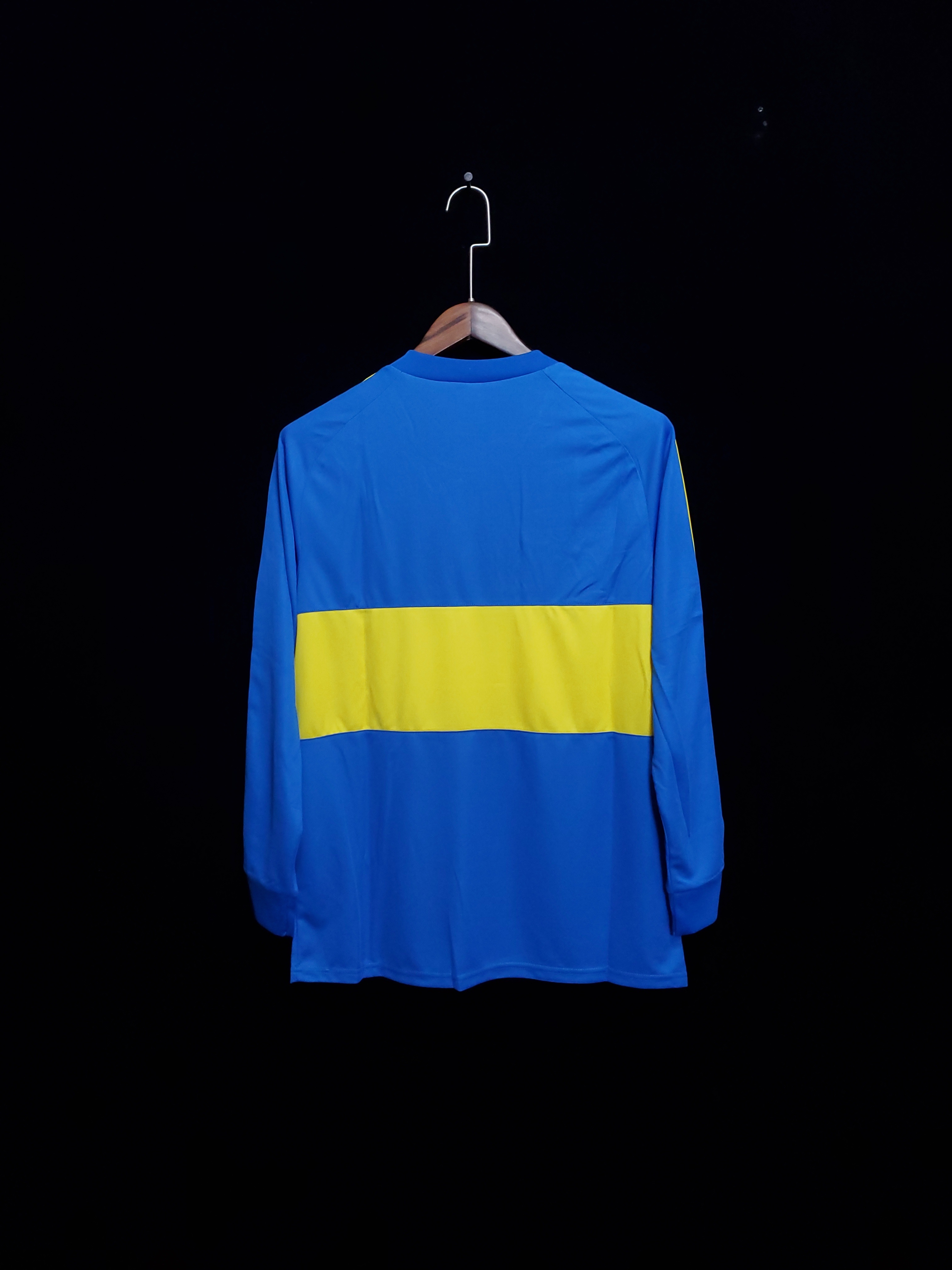 Retro 1981 Boca Juniors home long sleev