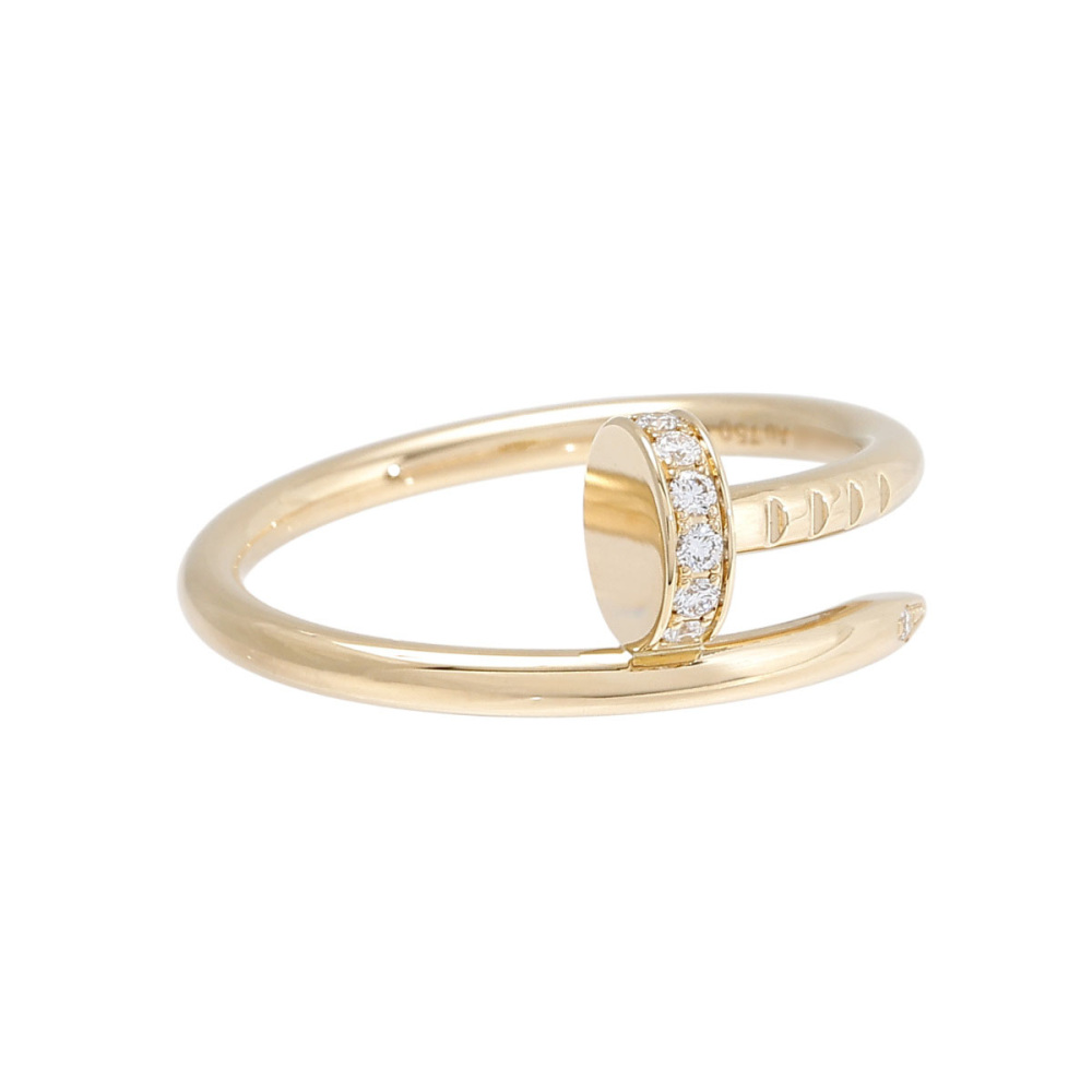 Cartier Juste un Clou Ring 18K Yellow Gold Diamond B4244900