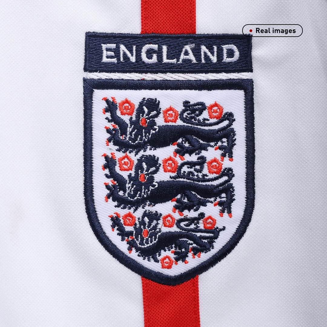 Retro Soccer Jersey BECKHAM #7 England Home 2002
