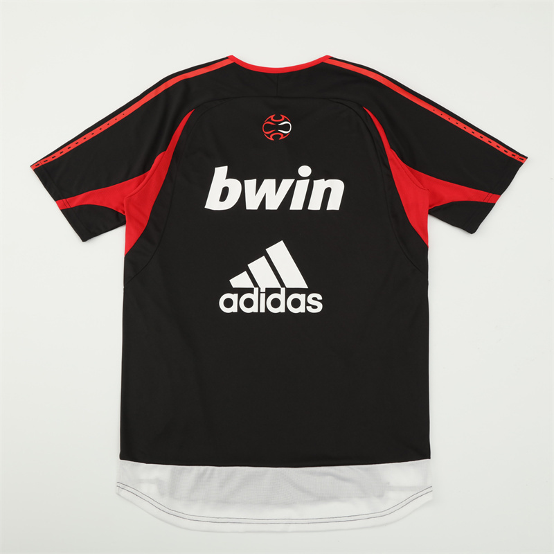 2006/07 AC Milan Retro Short Sleeves Training Jersey - Black