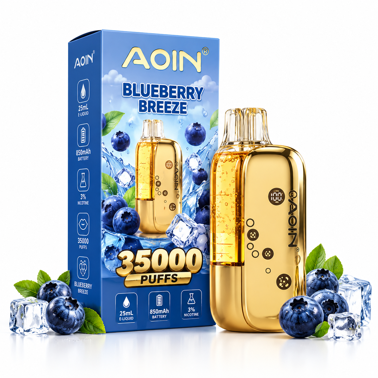 AOIN 35000 Puffs –5/10/20pcs
