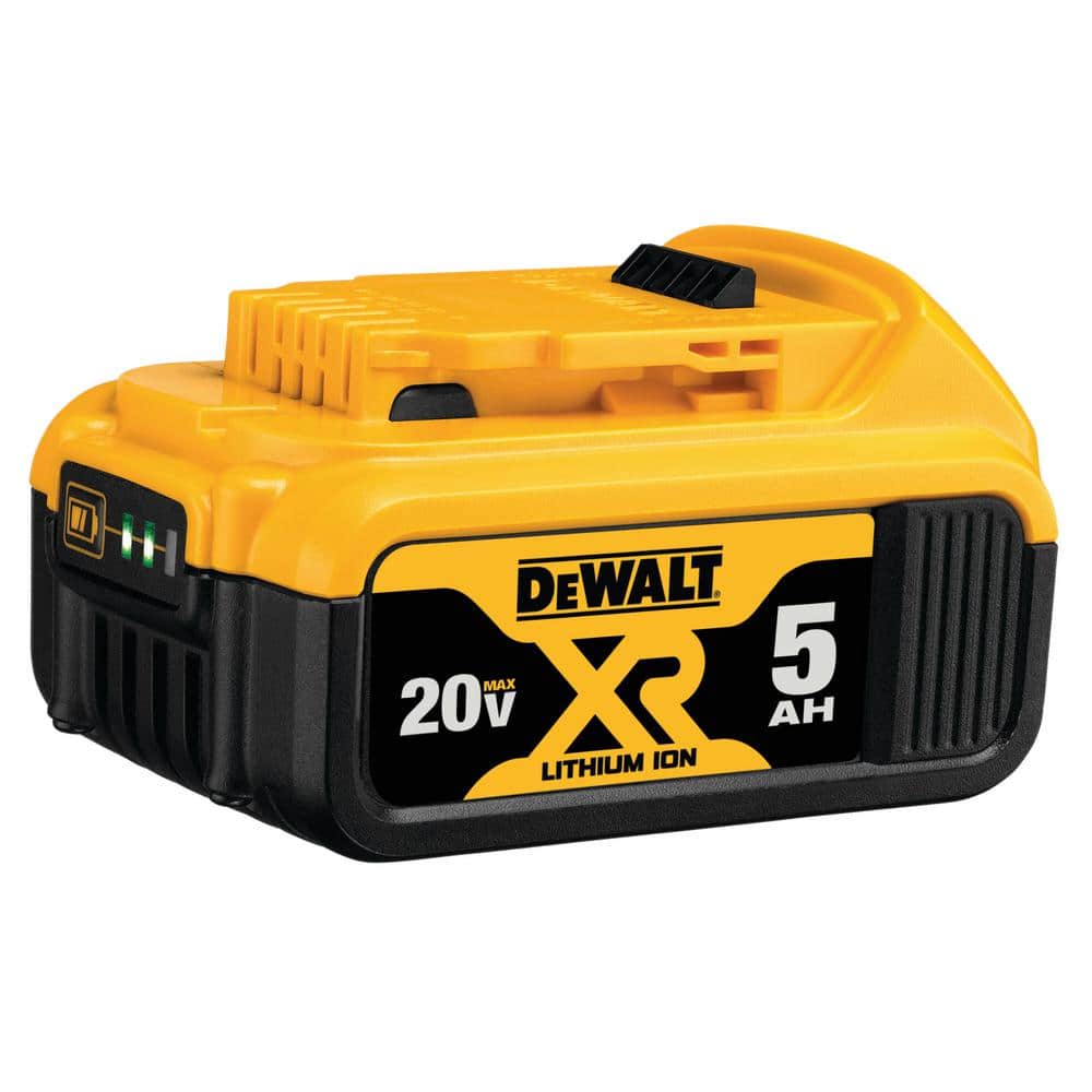 20V MAX XR Premium Lithium-Ion 5.0Ah Battery Pack (2 Pack) DCB205-2