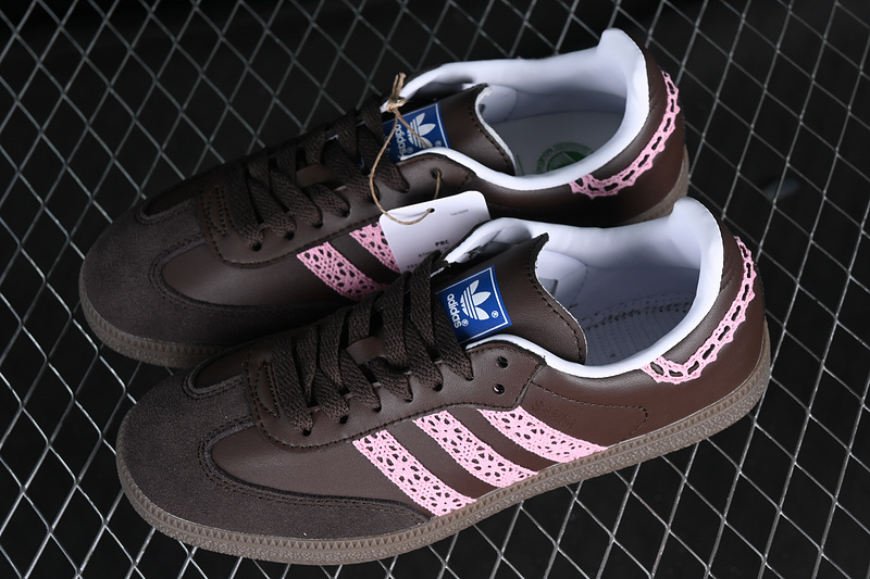 Adidas Samba Vegan Og Brown/Pink IG1024