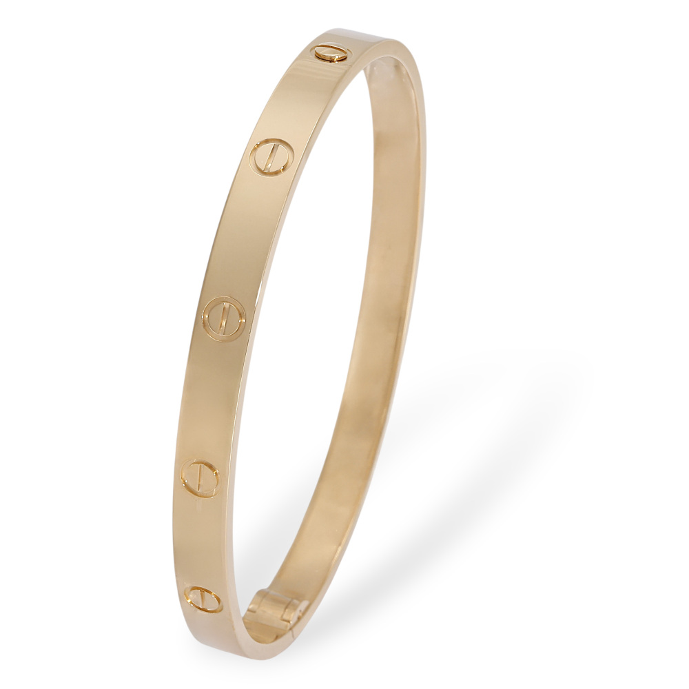 Cartier Love Classic Model Bracelet 18K Yellow Gold B6081800