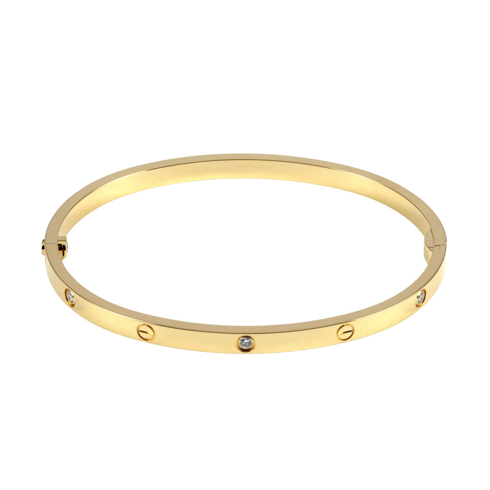 Cartier Love Sm Bracelet 18K Yellow Gold Diamond B6047200