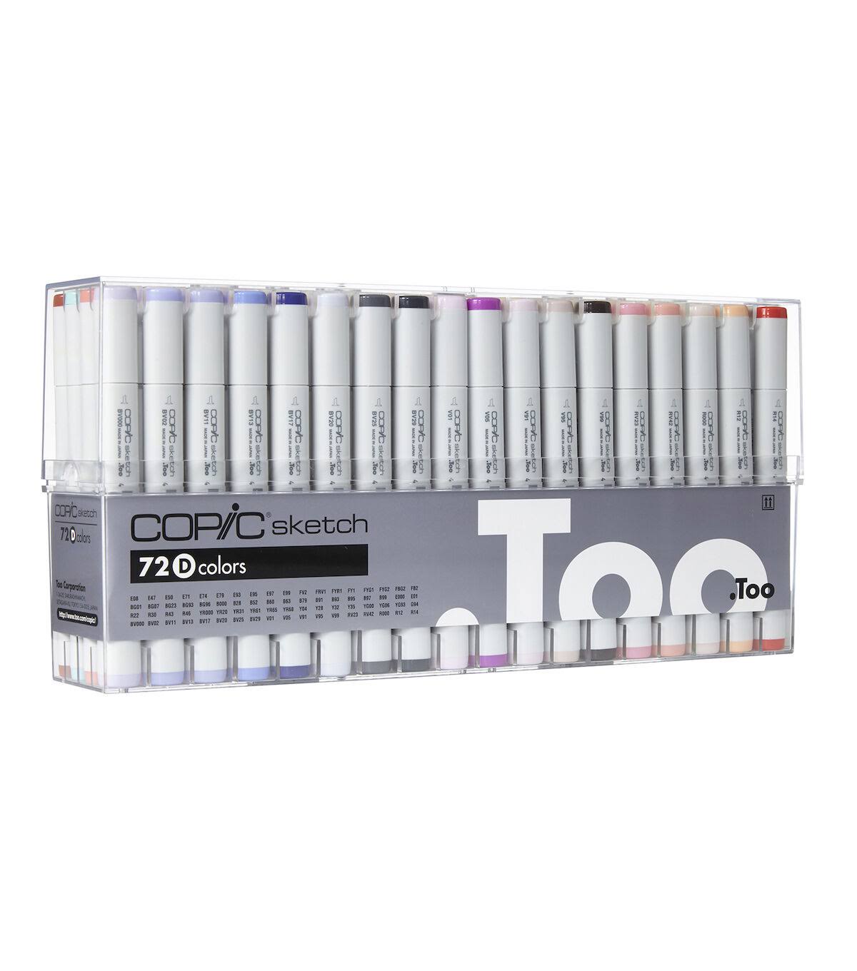 Copic Sketch Marker 72 Set D