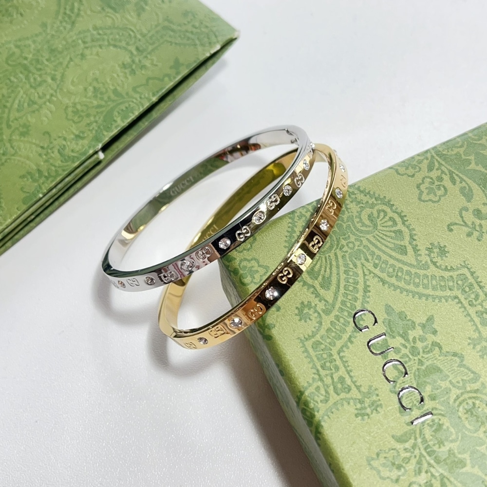 Gucci Gg Bracelet Silver 4Mm