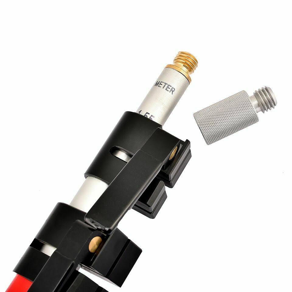 AdirPro 12& Aluminum Prism Pole w/ Quick Release Clamp 750-19-QRC