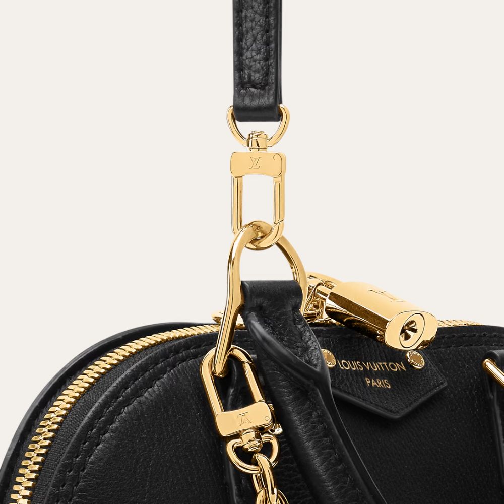 Louis Vuitton Alma Trunk BB Black M29445 9.4 Inches