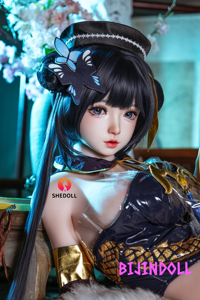 SHEDOLL Xixi 140cm C-cup Cosplay Lifelike Silicone Sex Doll