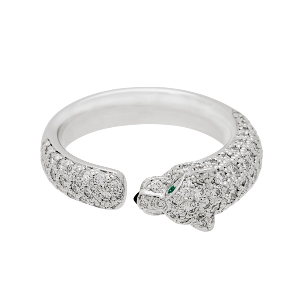 Cartier Panthère Ring 18K White Gold N4765600