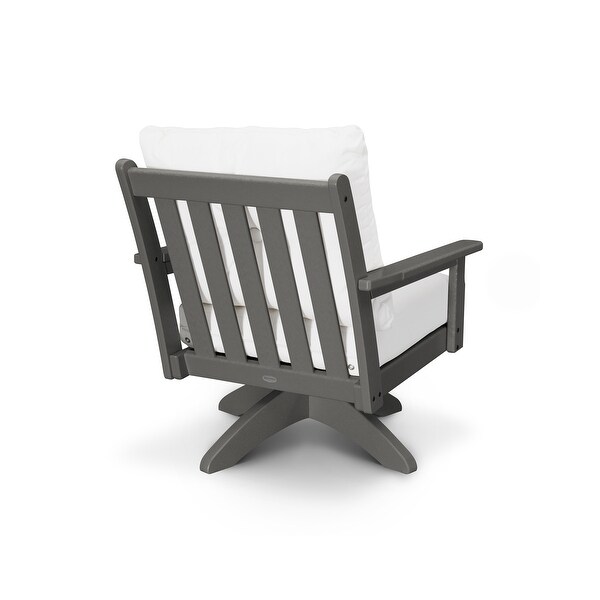 POLYWOOD Vineyard Deep Seating Swivel Chair