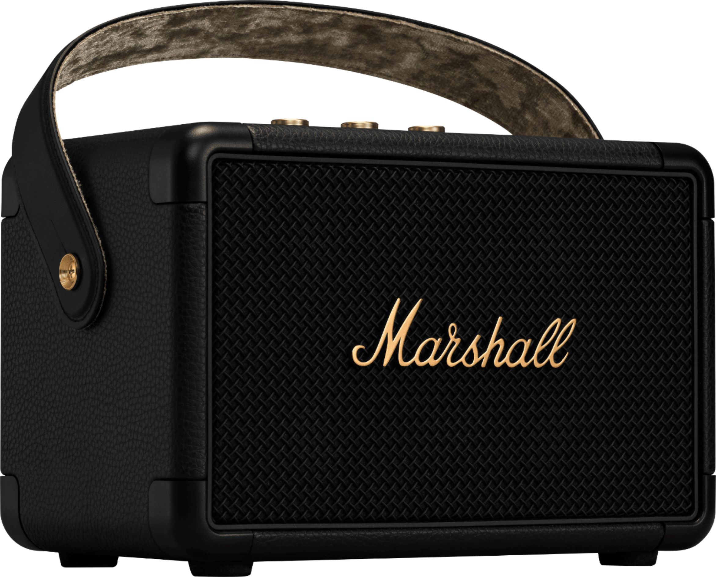 Marshall - Kilburn II Portable Bluetooth Speaker - Black/Brass