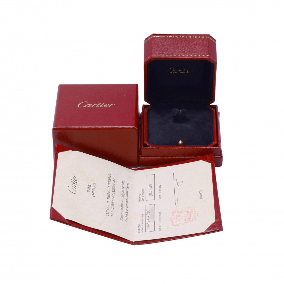 Cartier Reflection Do Wedding Ring 18K White Gold Diamond N4249900